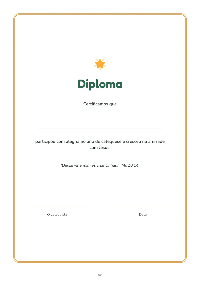 Diploma de fim de ano