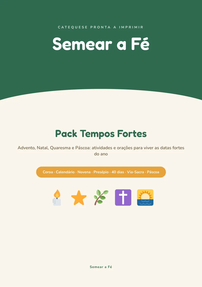 Capa do Pack Tempos Fortes